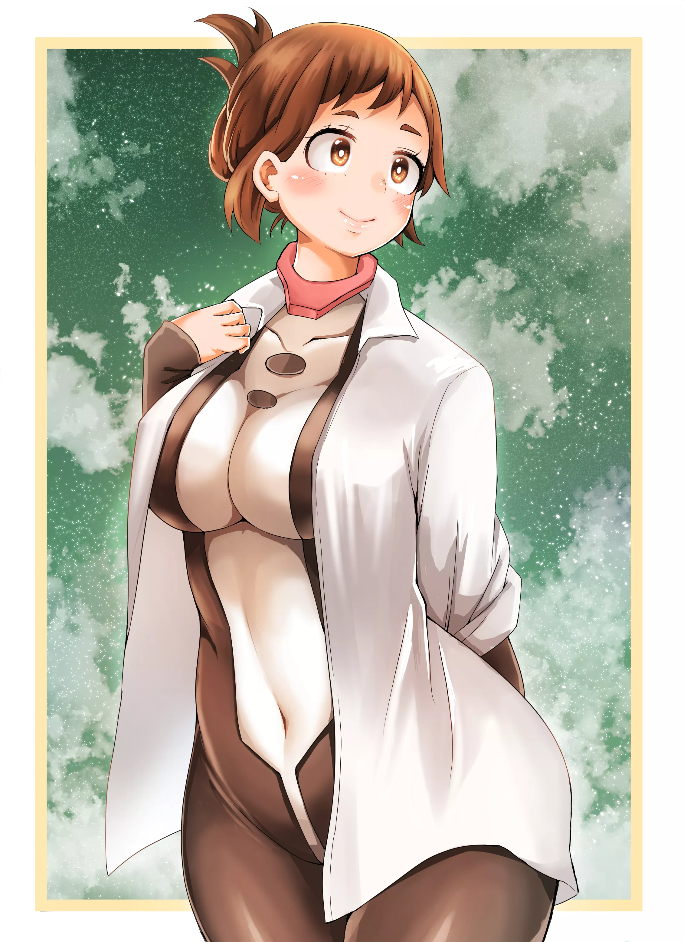 Ochako in a suit and shirt ( Adahcm ) [My Hero Academia]