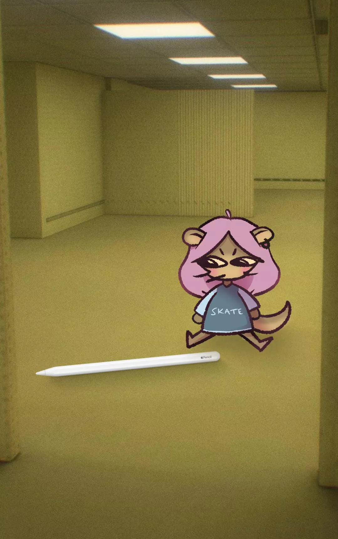 POV: you finally found the pen (art by me)