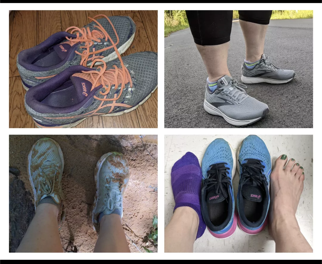 RUNNING SHOE PURGE [Selling] Each pair has at least 200+ miles and will include 3 day wear without socks prior to shipping.