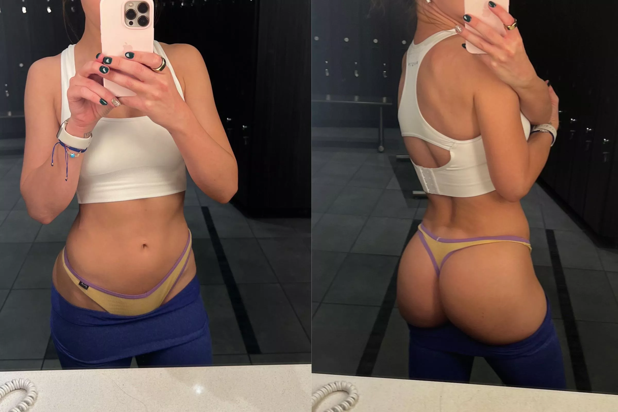 Same old gym locker room shenanigans ;)