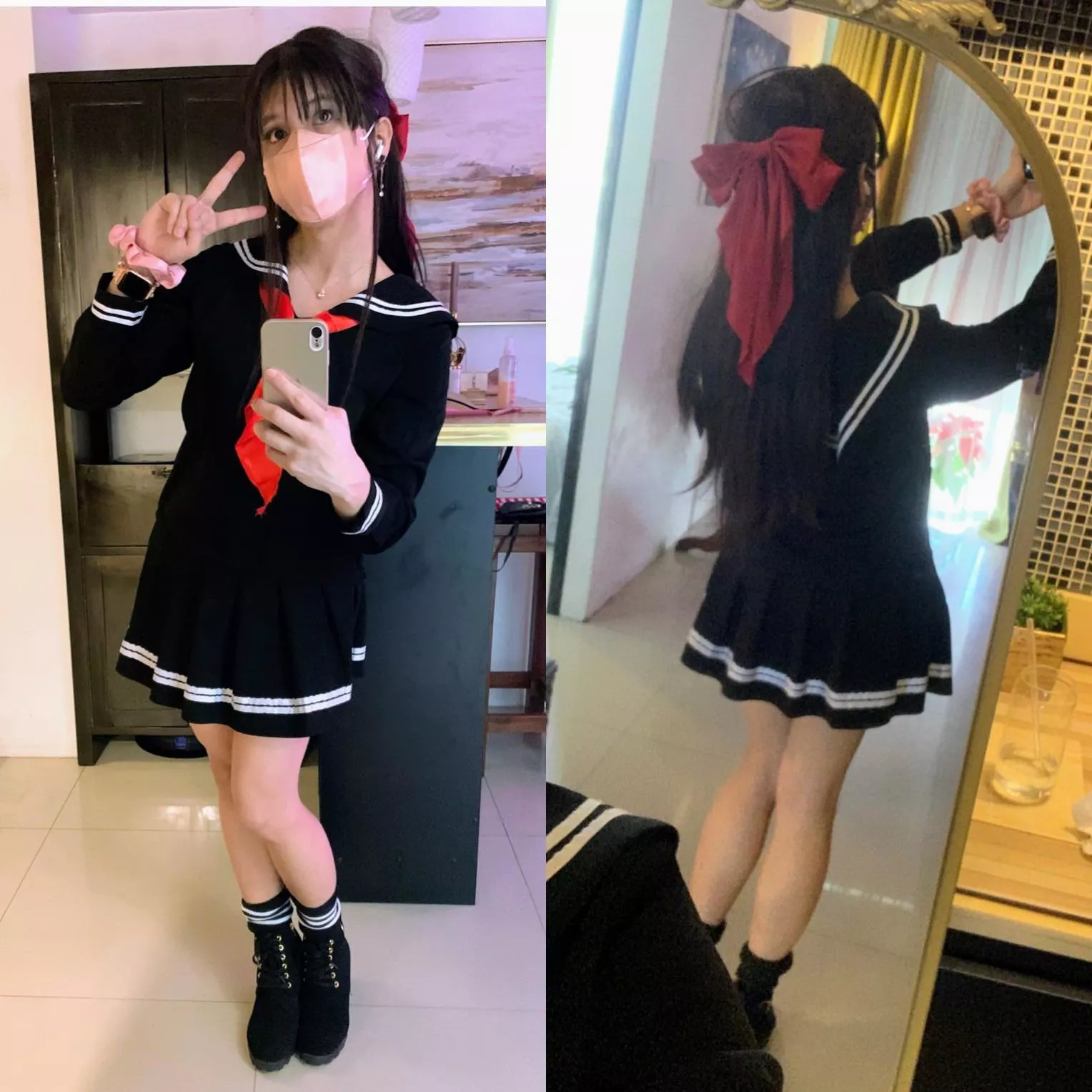 school day today. 🎀