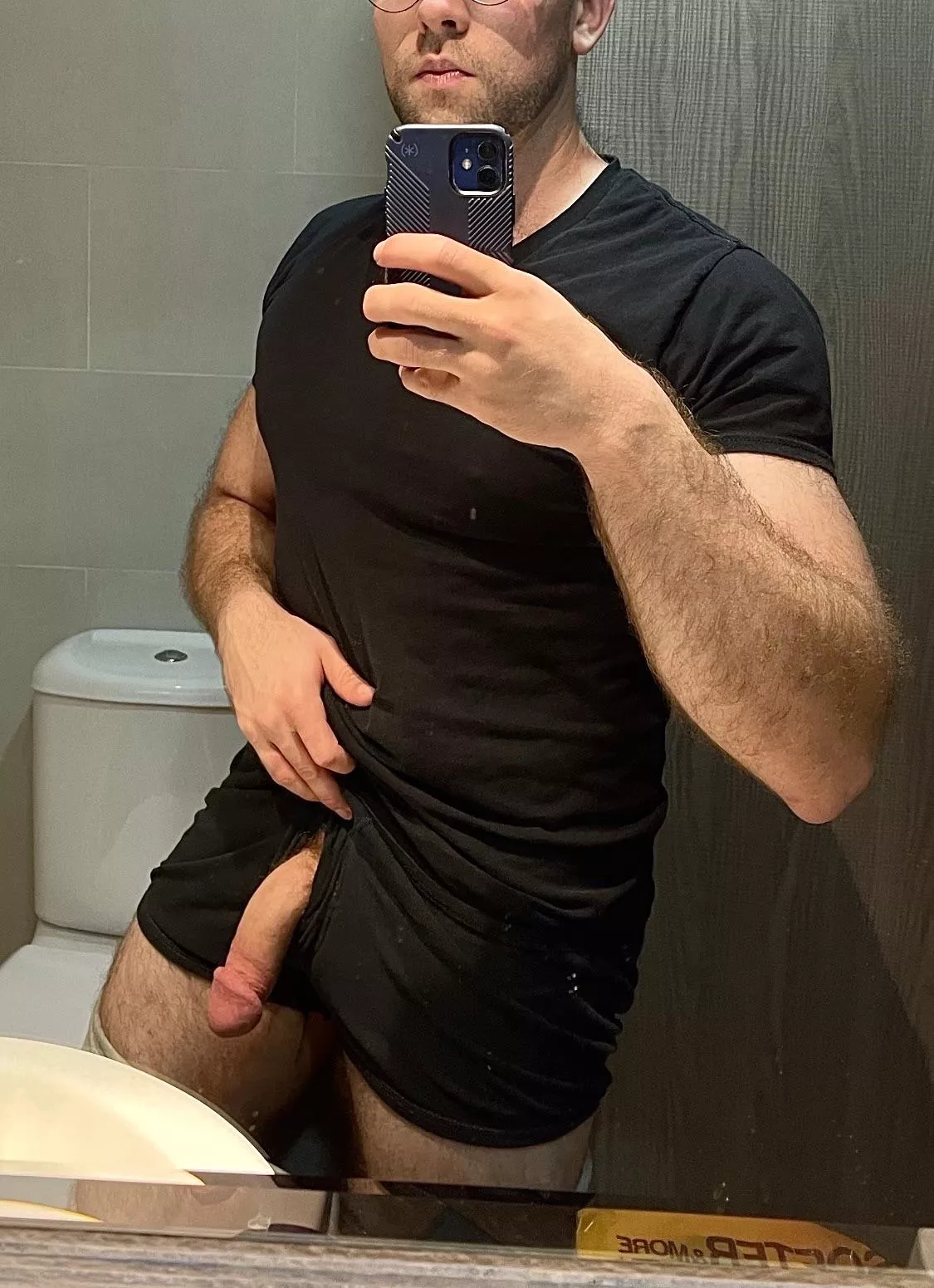 Softie through the boxers