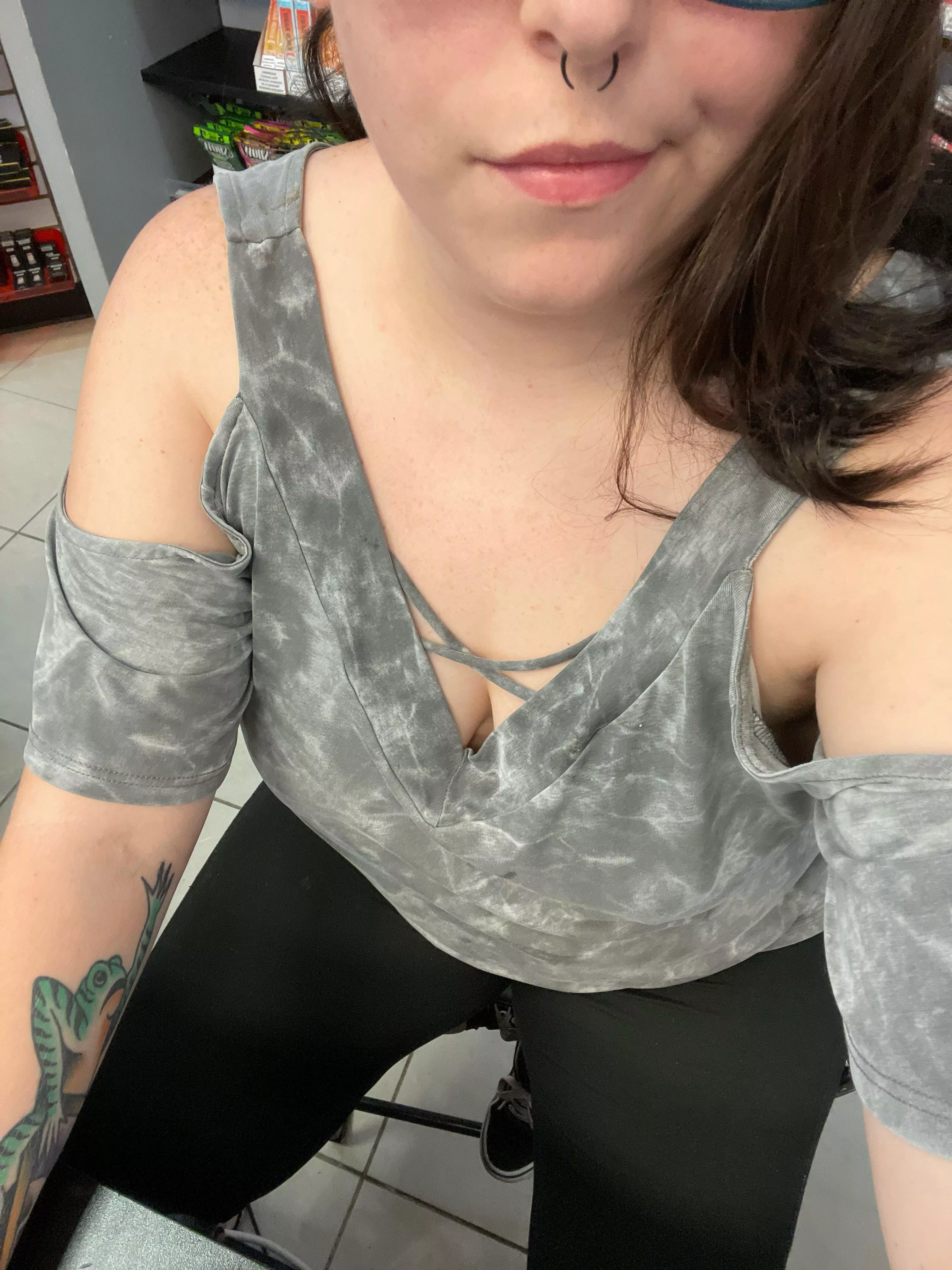 Some customers got flashed today, oopsy 😉😉