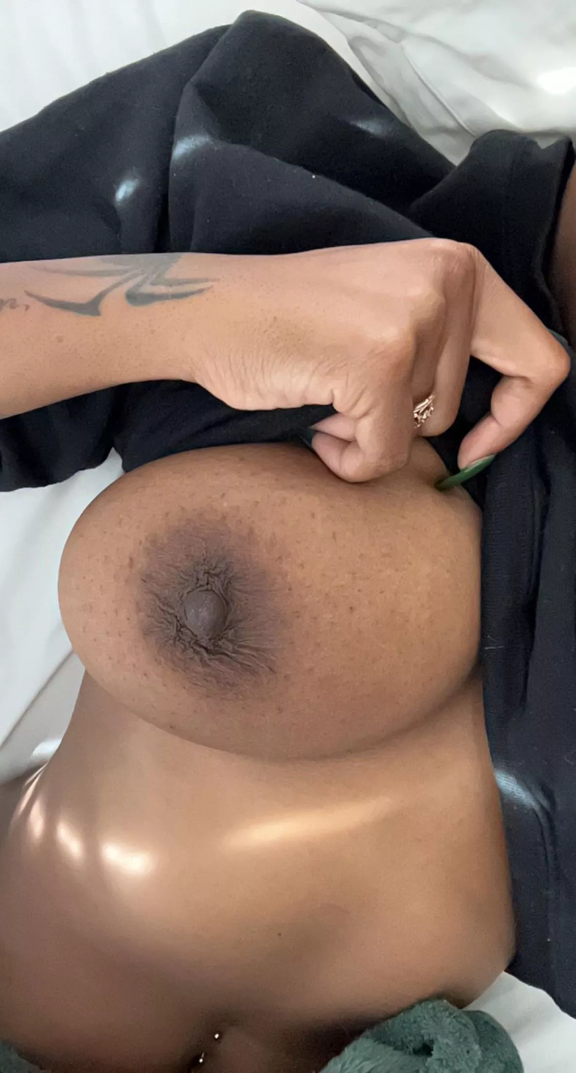 the best stress relief is a nipple in the mouth to start/end your day :P