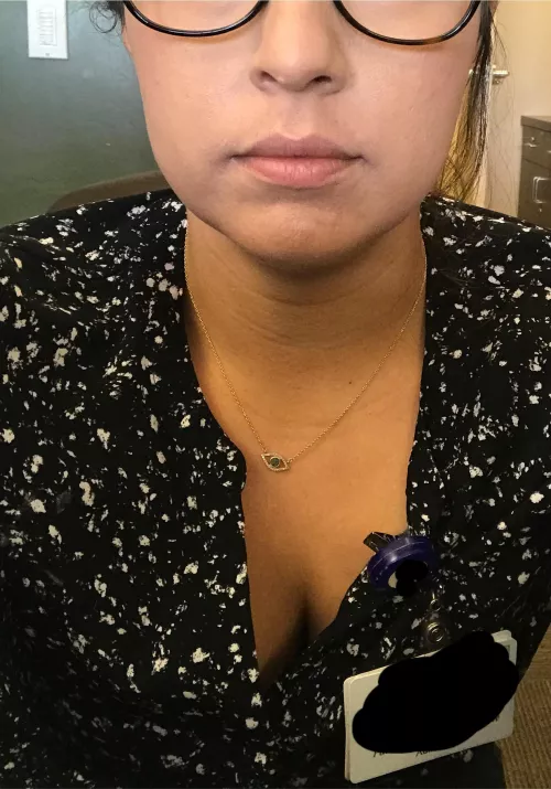 The FedEx guy hung around the desk a bit longer today. Think he could tell?