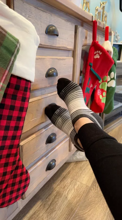 The stockings were hung with care ❤️