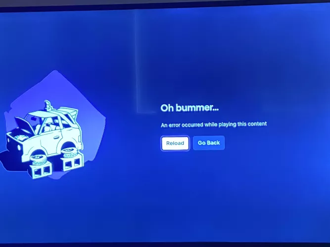 This keeps happening randomly with the Fire TV app. Is anyone else having this problem?