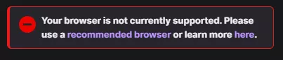 This sucks, chrome btw