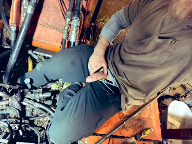 Throwing cock at work