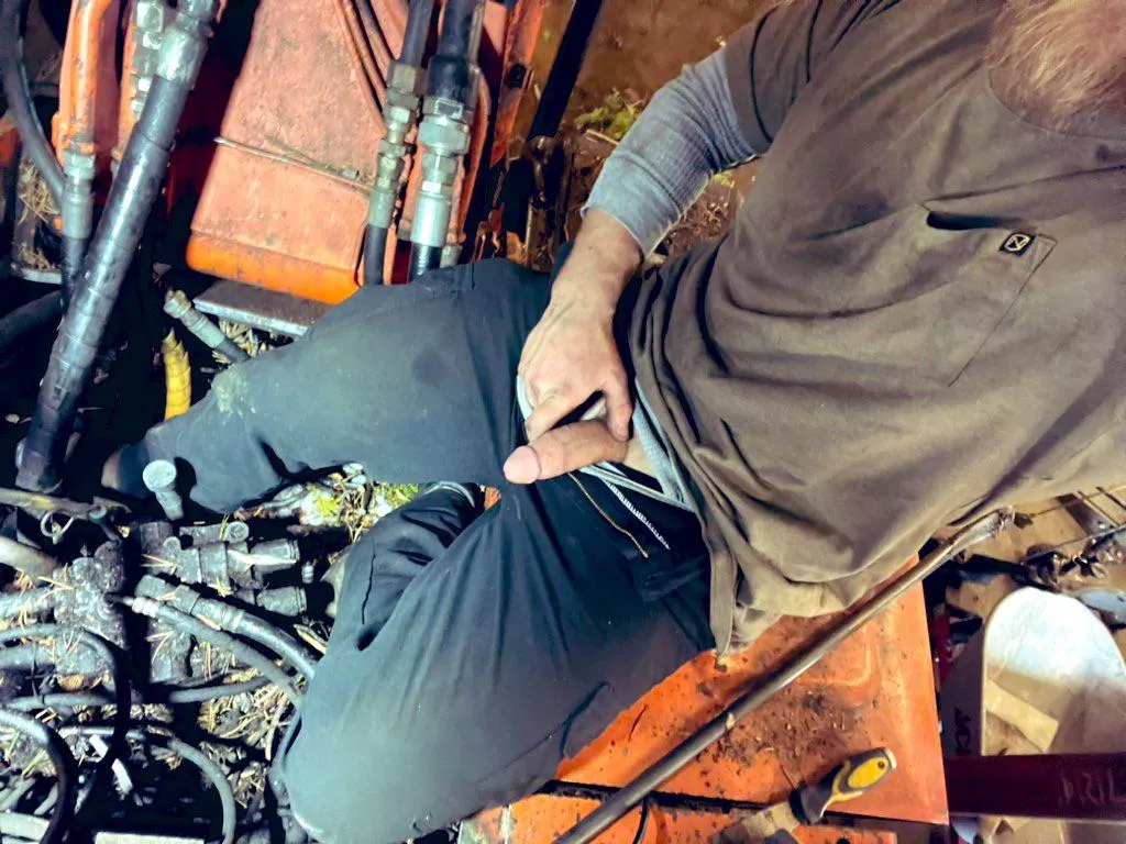 Throwing cock at work