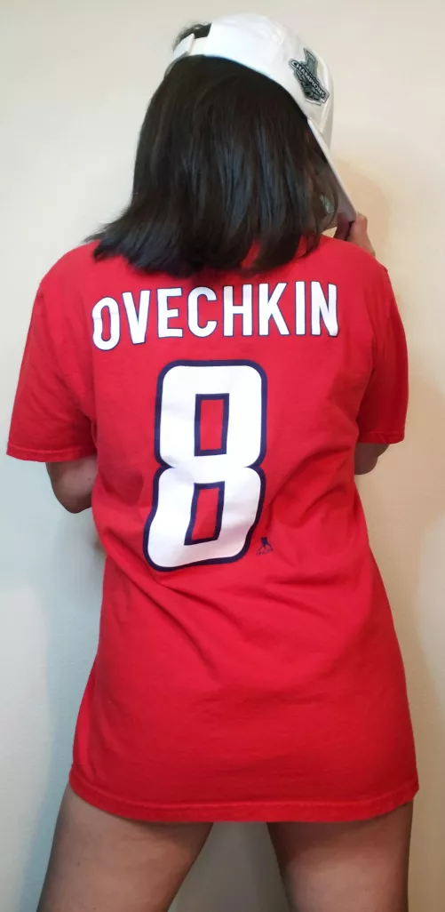 Two empty net goals for Ovi✌🏒❤