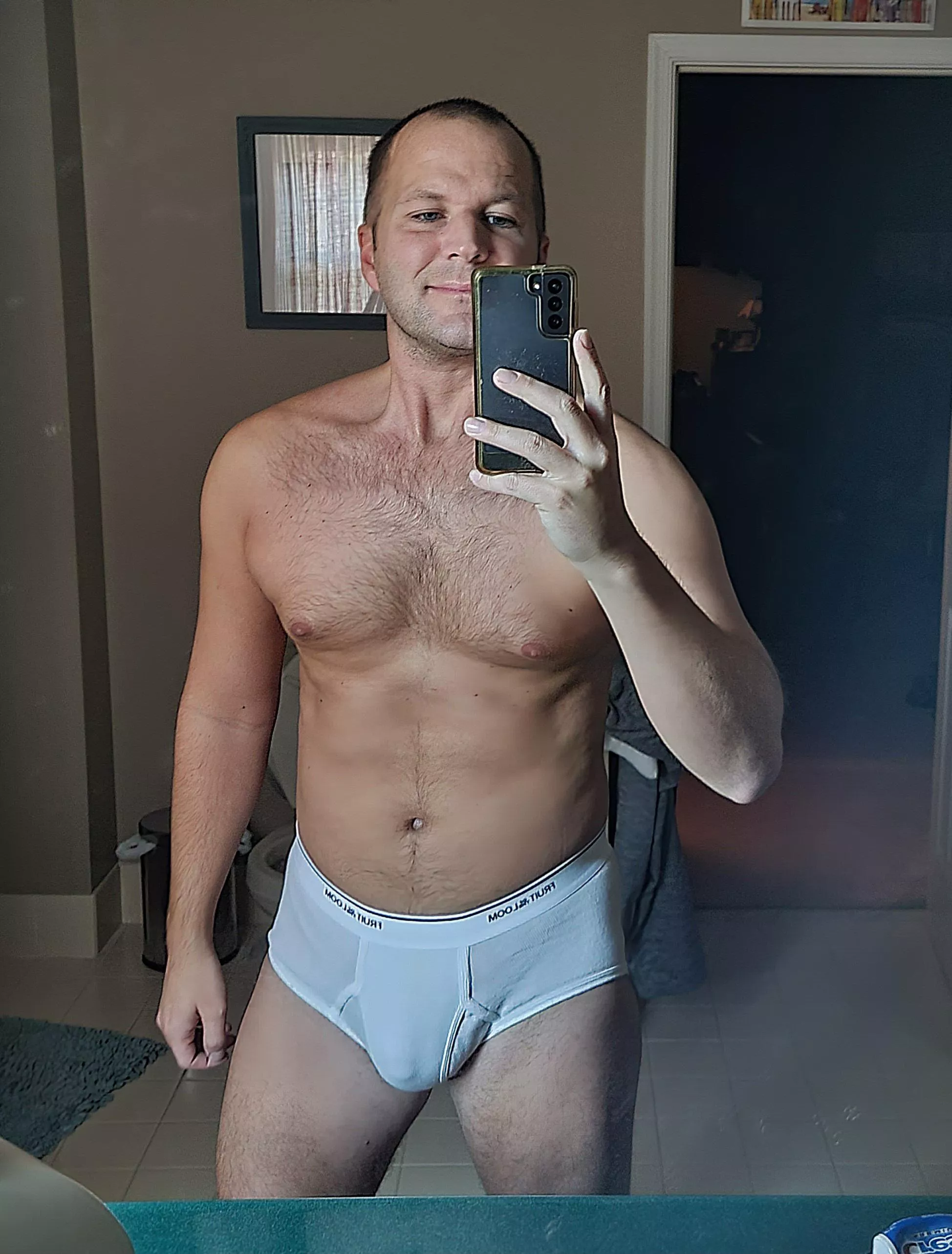 Who grew up trying on friend's or family member's white briefs? [36]