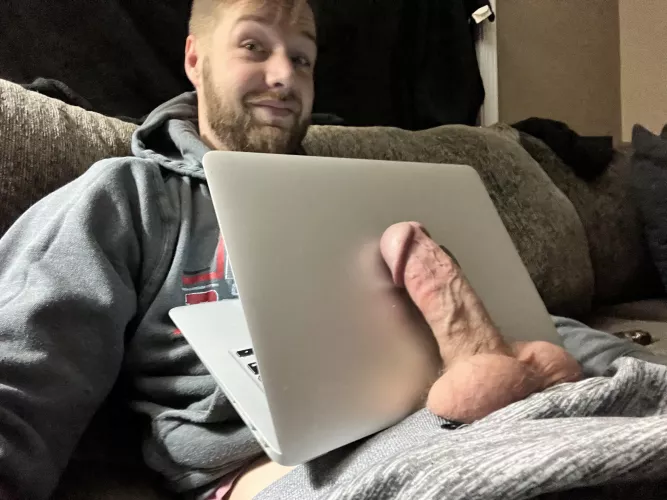 Working from home is always fun for me