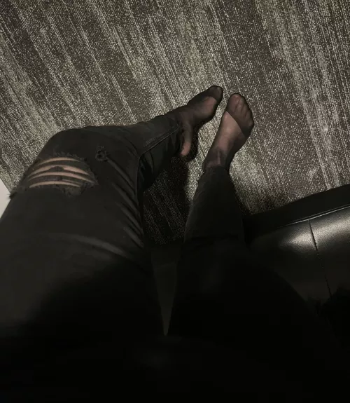 Would you be gentle or rough taking these off. 😈🖤