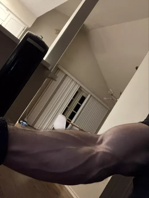 After a large meal and some grip training