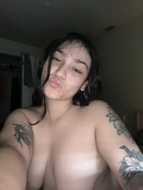 All over the face and hair 😅😅