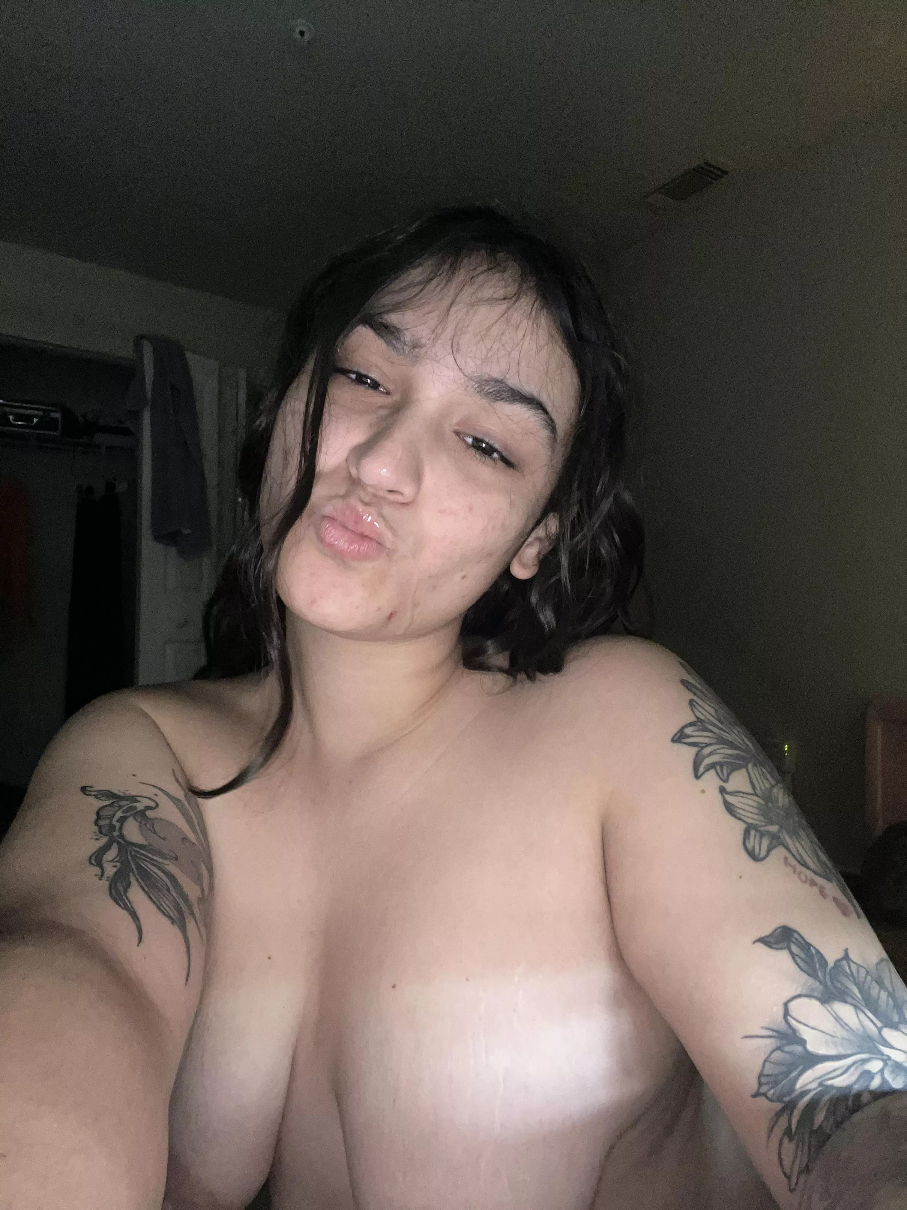 All over the face and hair 😅😅