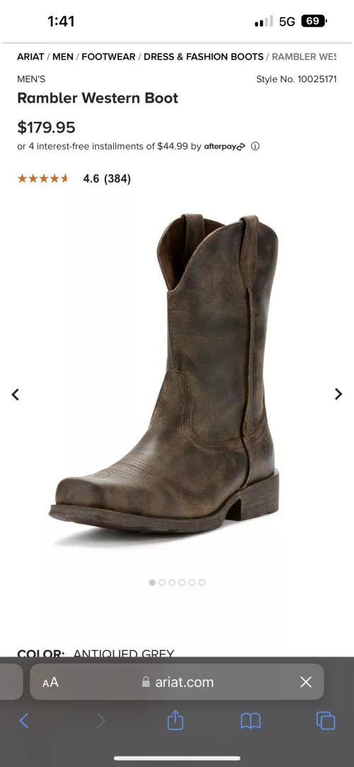 any boot out there that is similar to the Ariat Rambler’s?