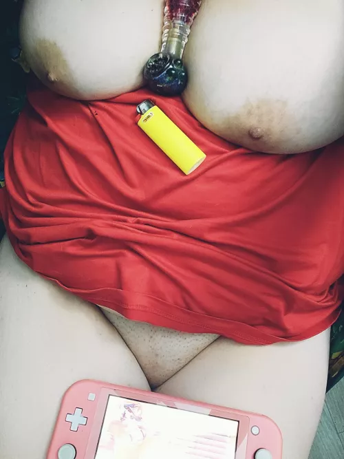 Big tits, video games and weed?