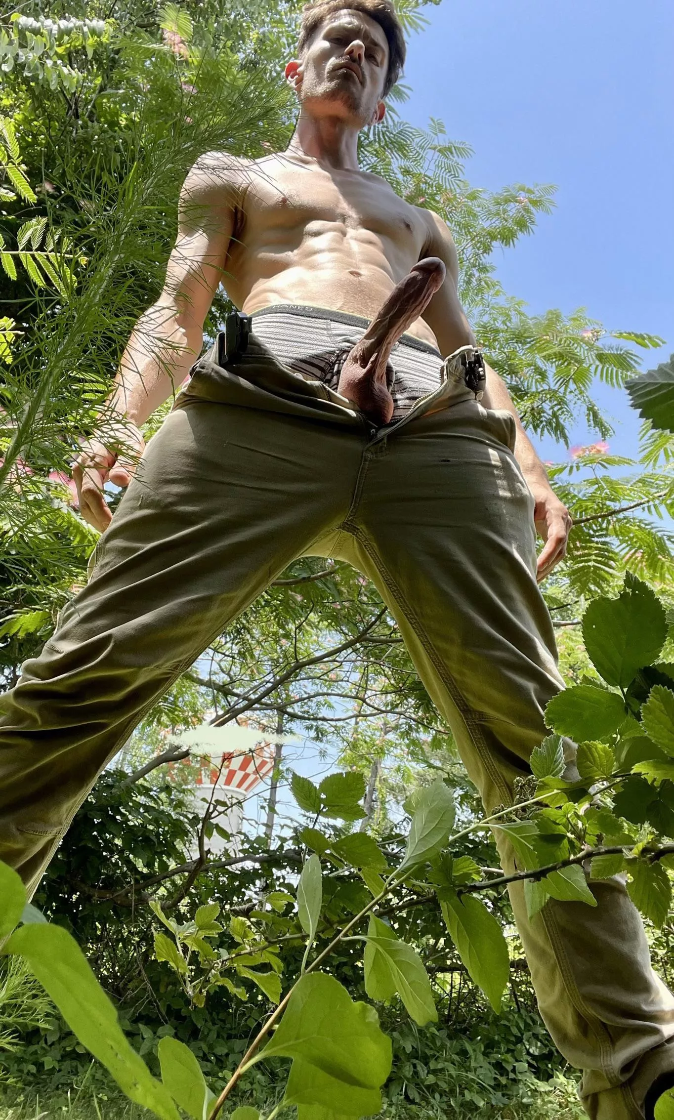 Catch me in the woods, what do you do?