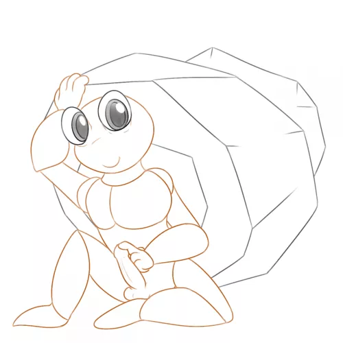 Catch them all challenge #557 - Dwebble (posexe)