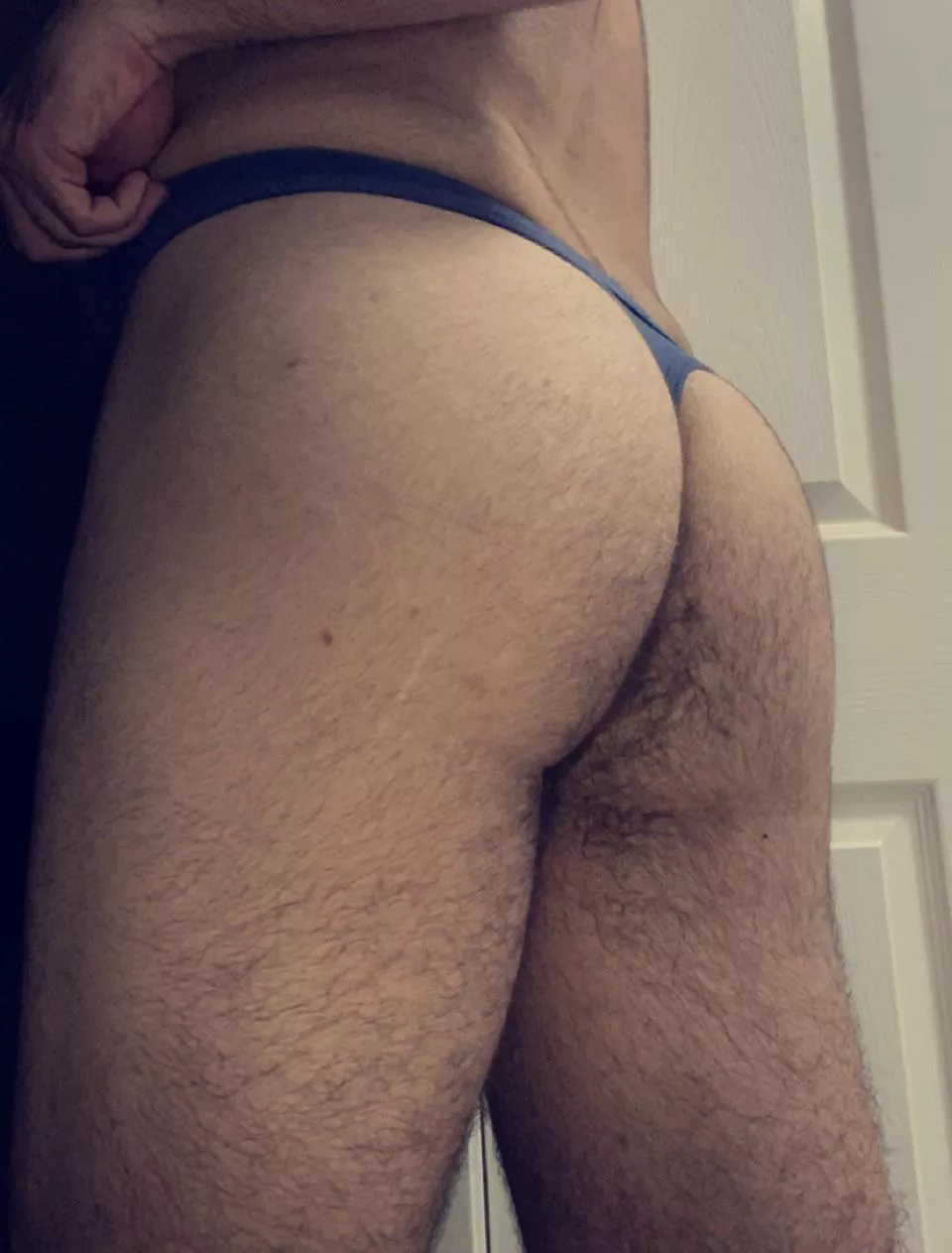 chose the thong today