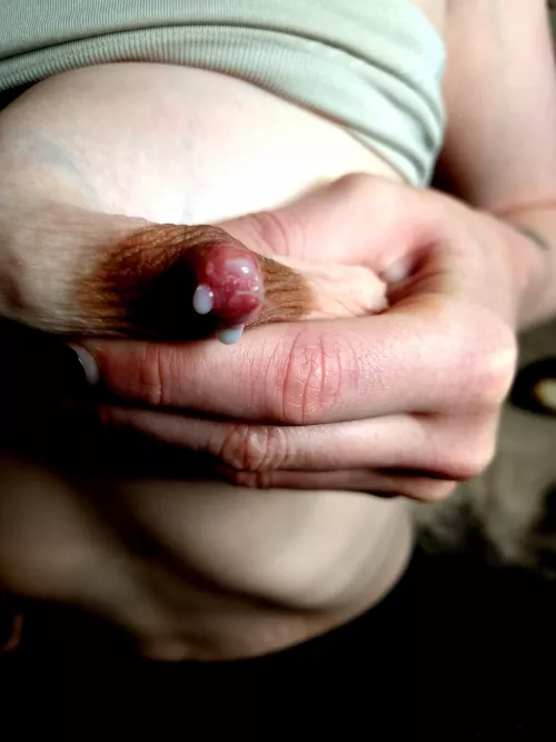 Close up drip and spray