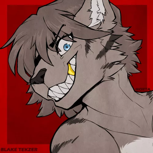 Commission 141 - Art by me! Instagram: @blaketekzer | For Weremorta