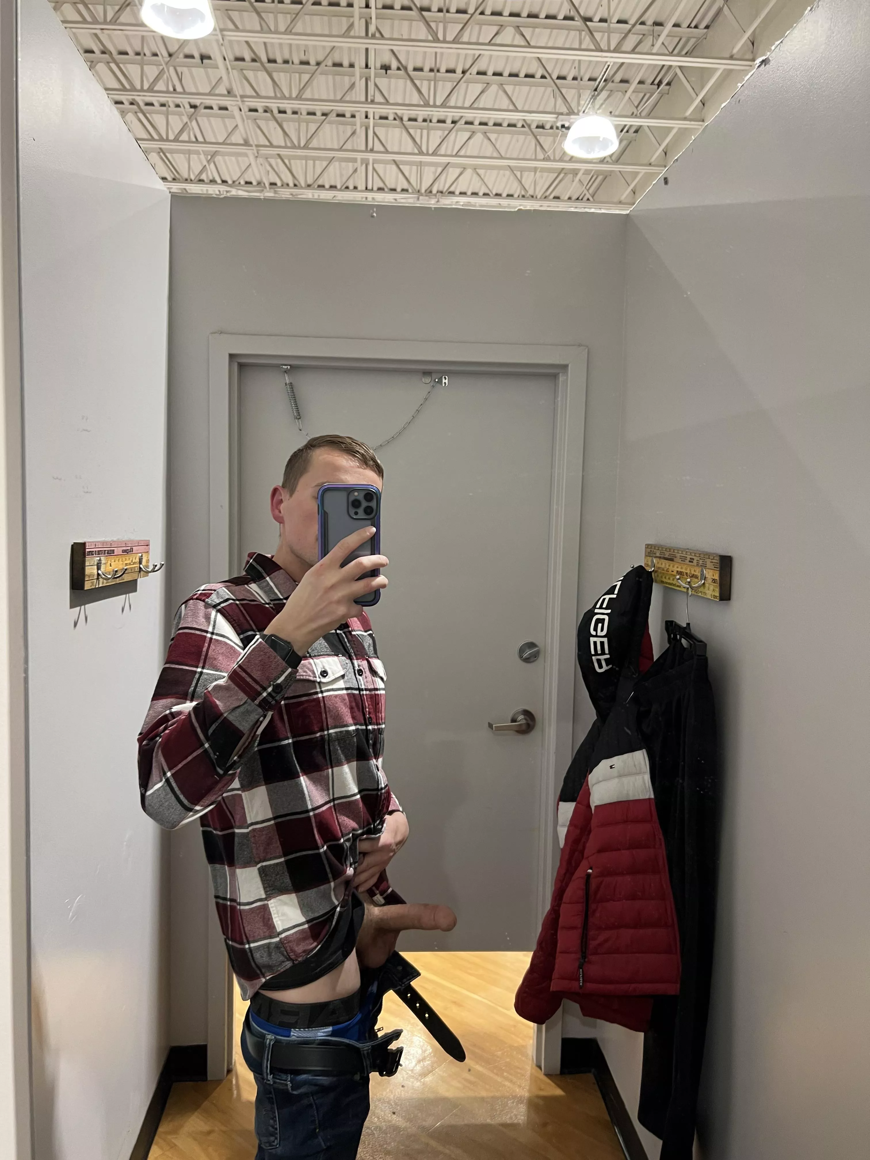 Got kind of excited in the fitting room