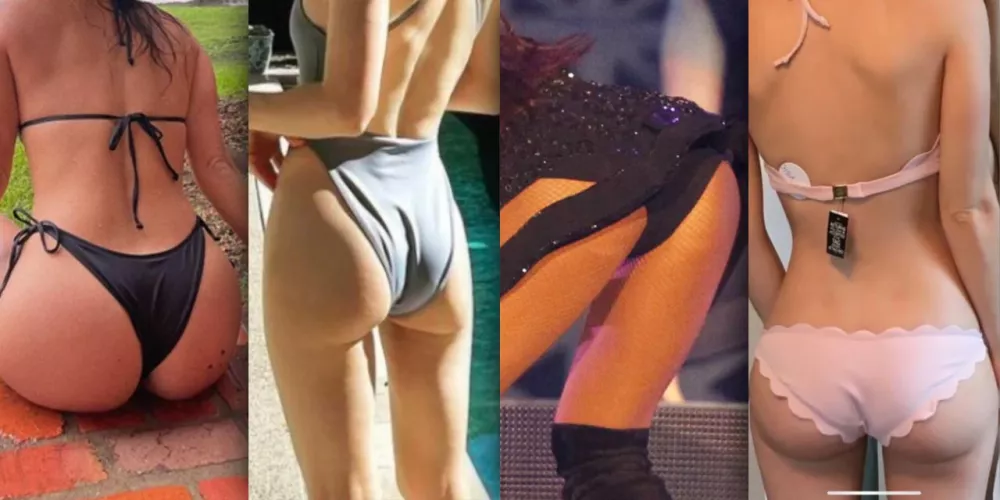 Guess the celebs ass- comment who they are (last one is impossible 🍑