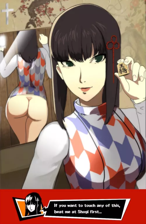 Hifumi throws down a challenge (Sunbeam)