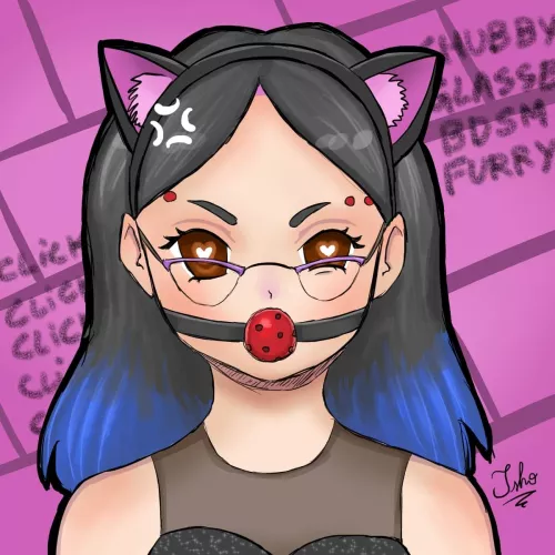 I can't get the diamond dick in HunieCam Studio so I drew myself as one of their camgirls as vent art