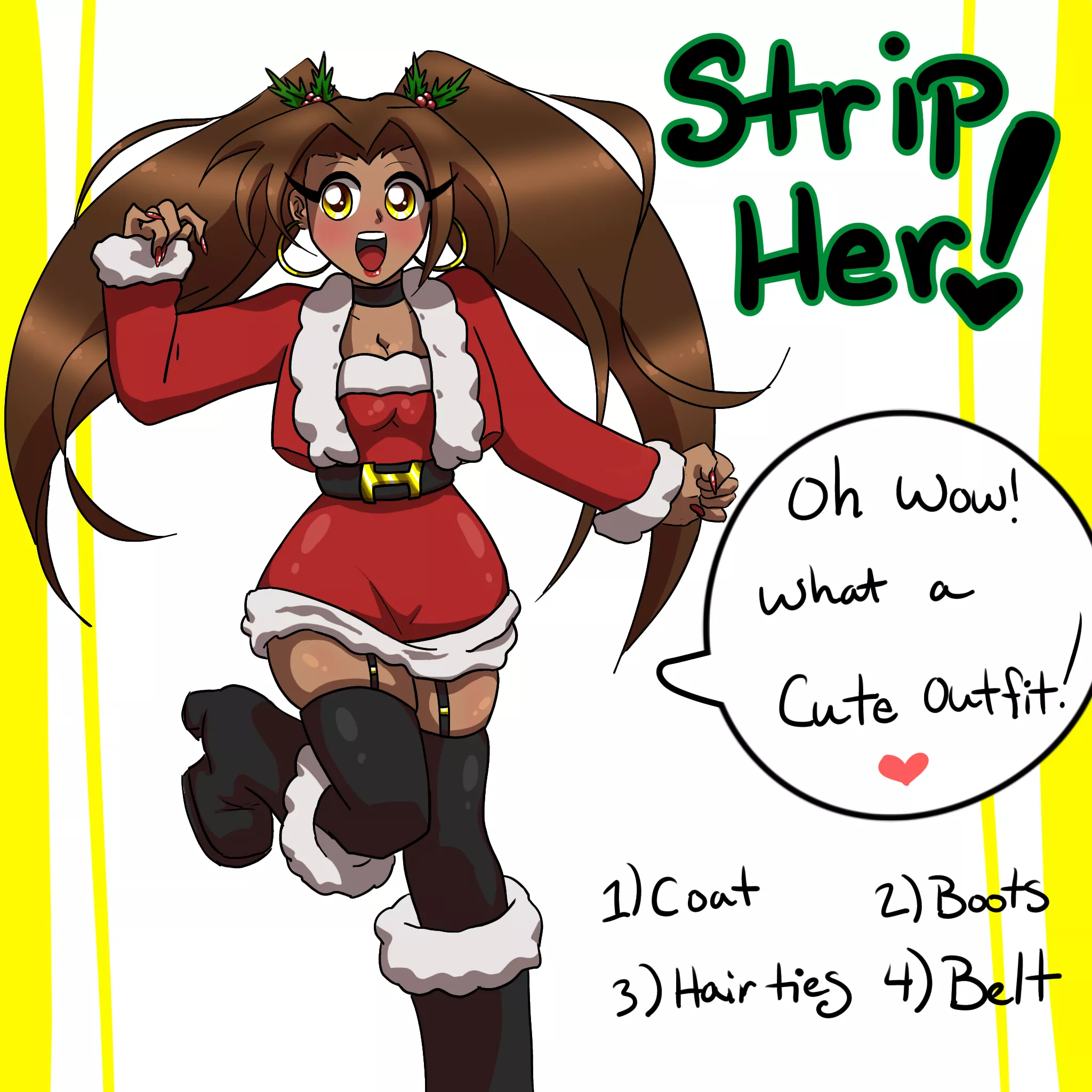 I wanted to try this game over on Twitter, I'll be picking the most popular comment soon ❤