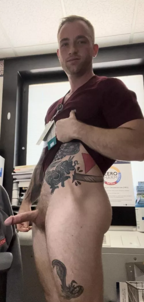 I’ll be your nurse today. How can I take care of you? 😜