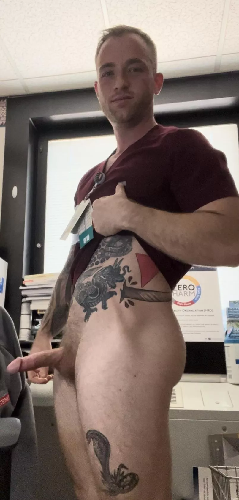 I’ll be your nurse today. How can I take care of you? 😜