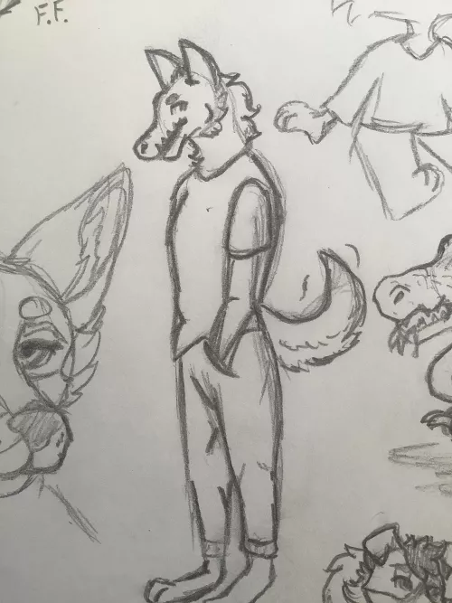 I’ll sketch your character no charge, just need some to practice with