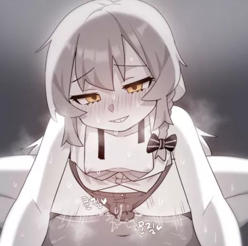 I’m rubbing up against you like this, what would you do?