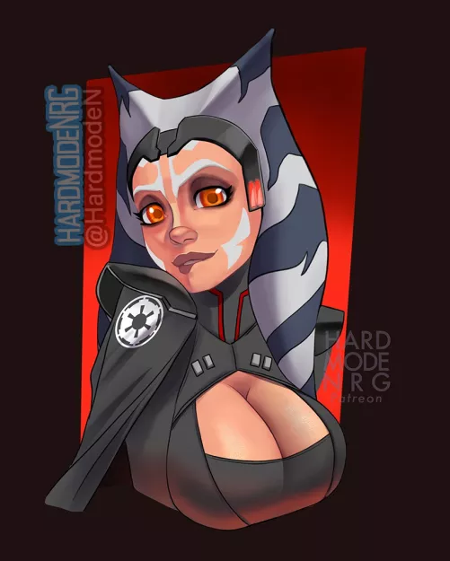 Inquisitor Ahsoka (art by me Hardmode NRG) [Clone Wars]