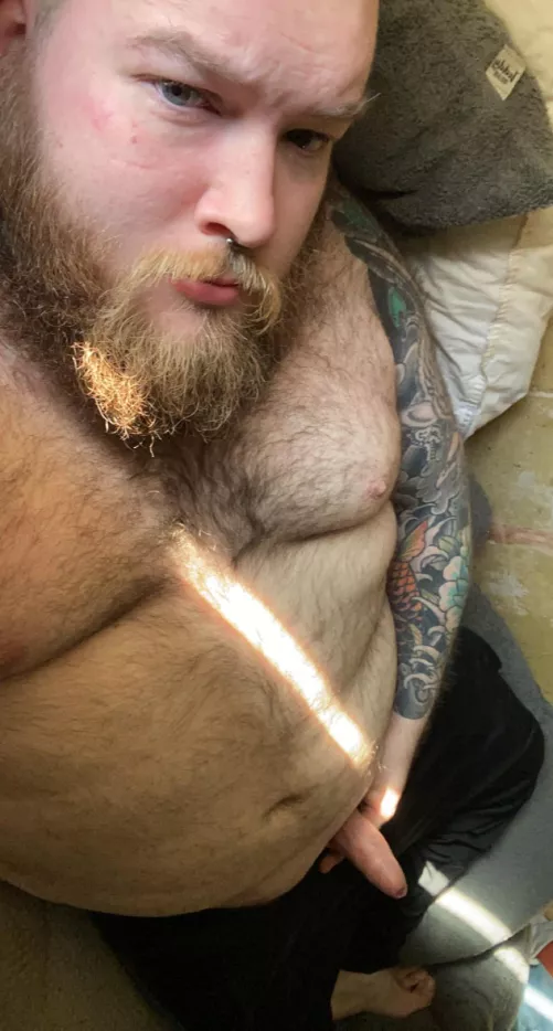 It’s cold come cuddle up with me