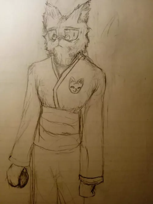 I’ve tried to draw something in furry way for the first time