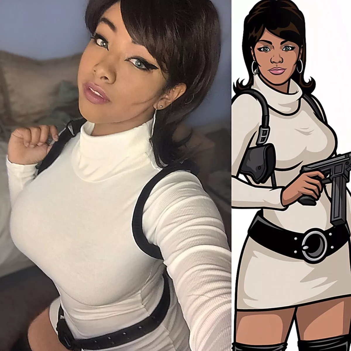 Lana Kane from Archer cosplay