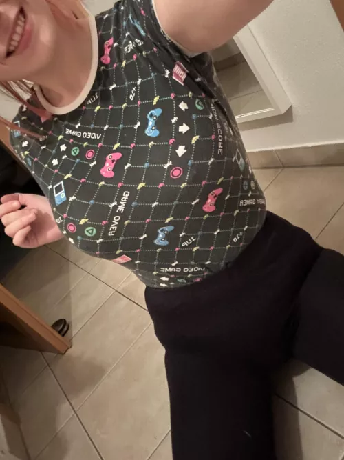 Leggings + Diapers = 💖