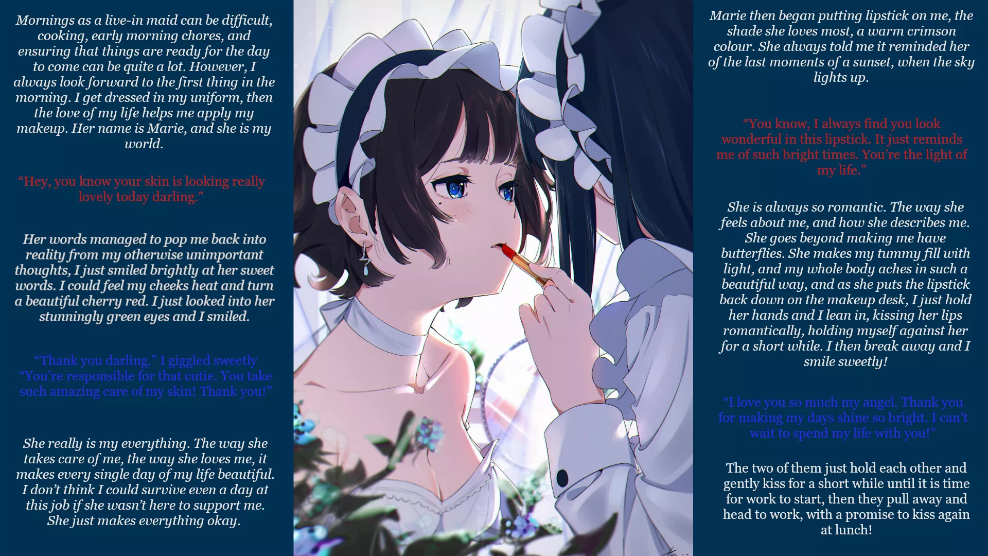 Maid's Morning Kiss (SFW) (Love) (Short)