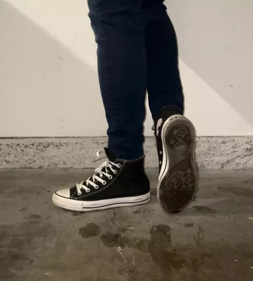 My dirty chucks from college