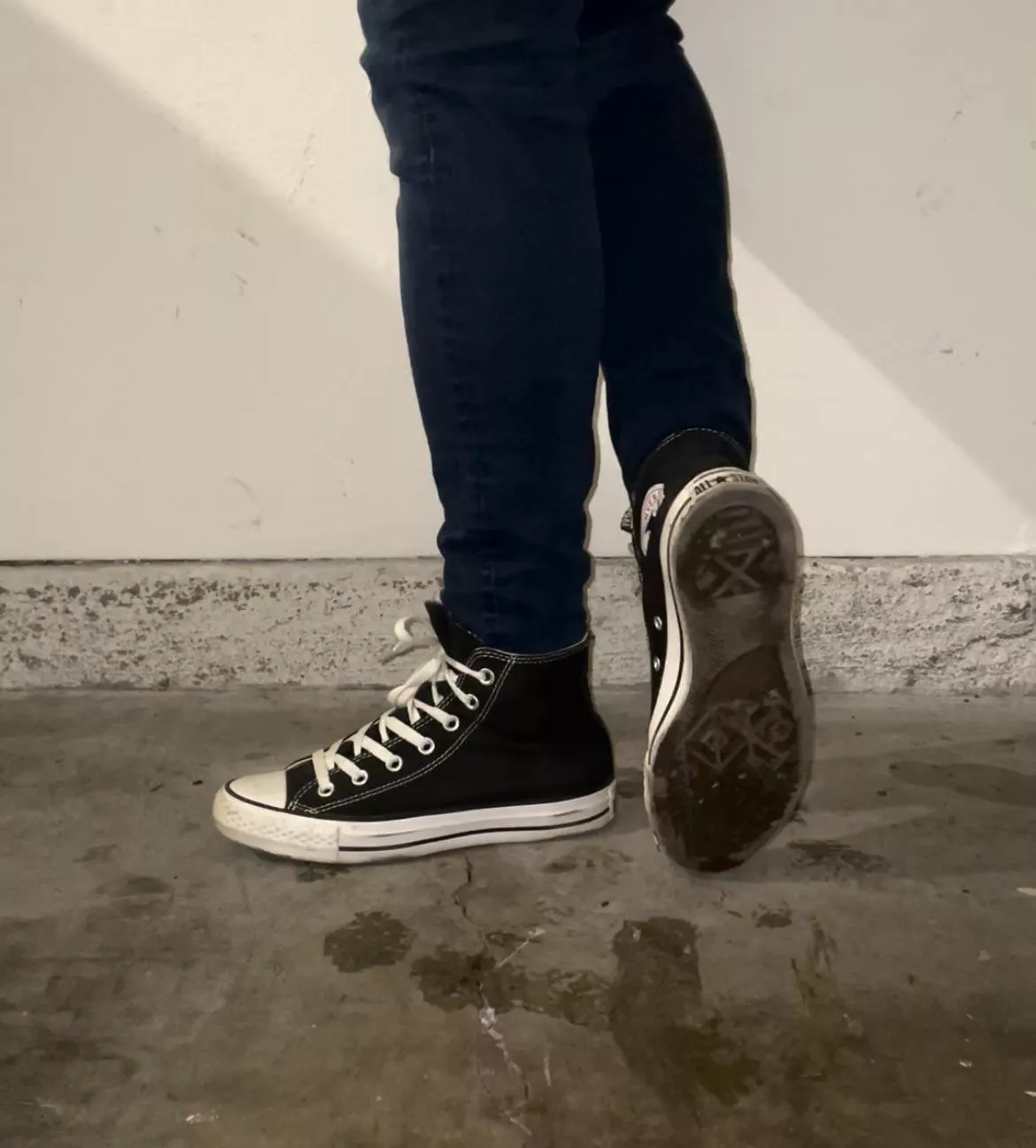 My dirty chucks from college