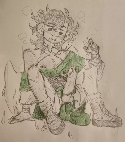 Plant magic sure helps you get off if there's no one around to help you out (trans nb)