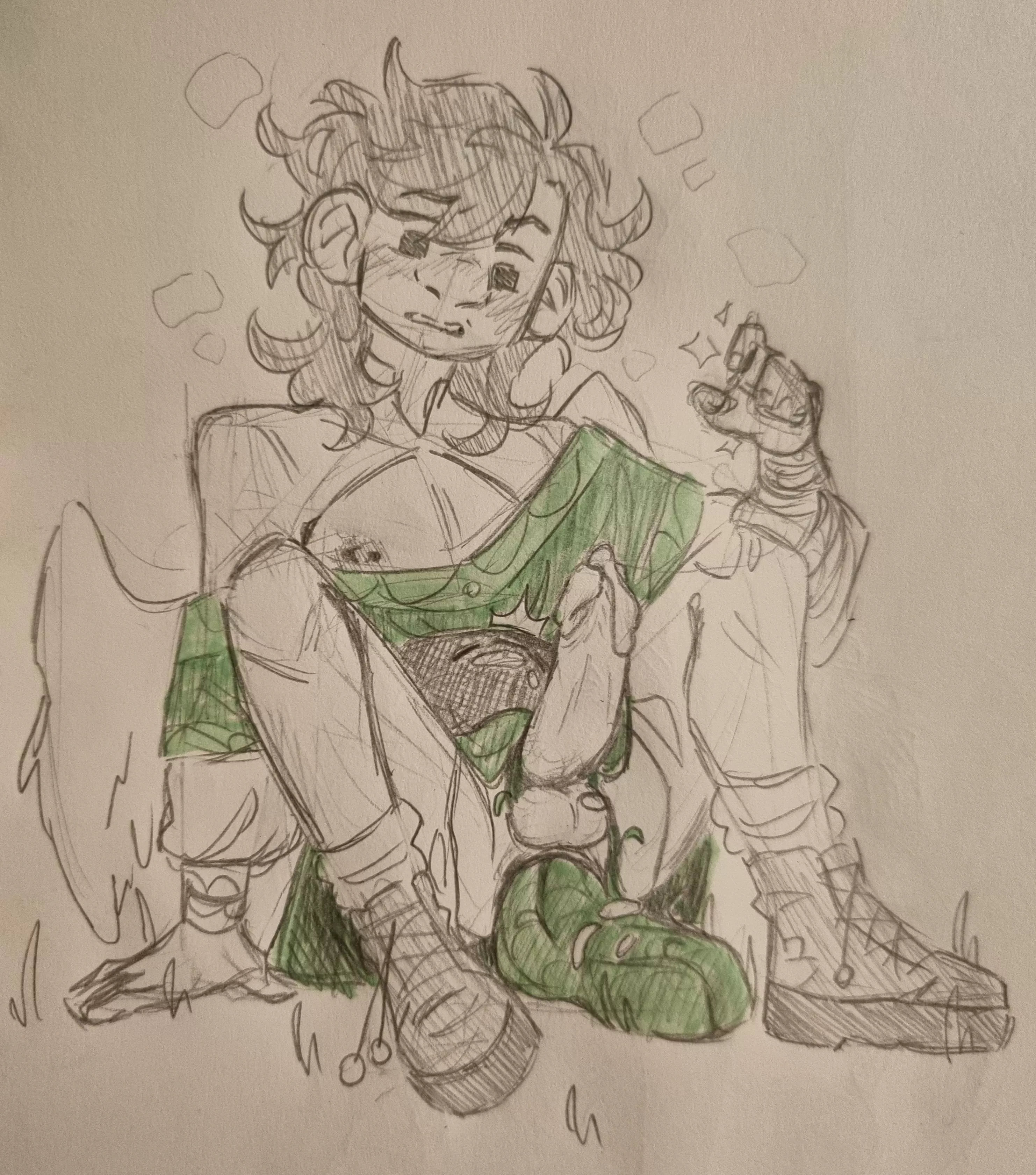 Plant magic sure helps you get off if there's no one around to help you out