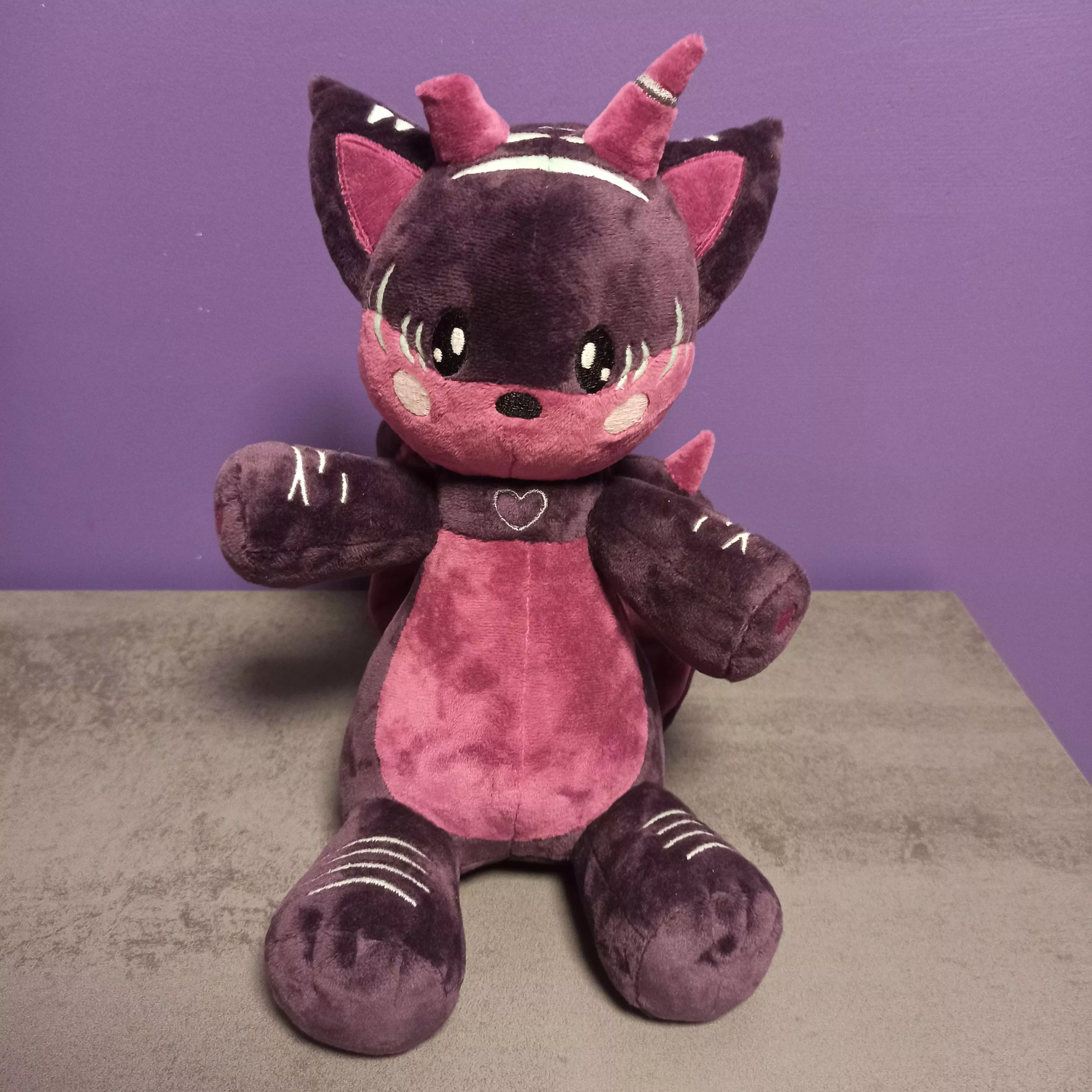 Plushie of my fursona I got as a gift from a friend a year ago.