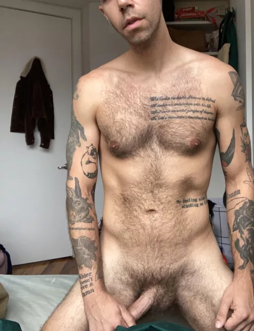 Potentially attractive male of the tattooed variety.