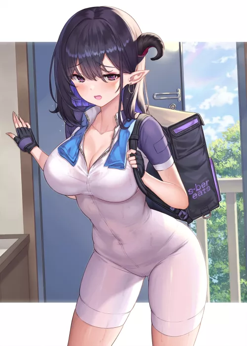 S-Ber Eats Delivery Girl